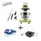 Sun Joe 24V iON+ 5.3-Gallon Cordless 4.0-Ah Portable Stainless Steel Wet/Dry Vacuum 24V-WDV6000 - alternate 1